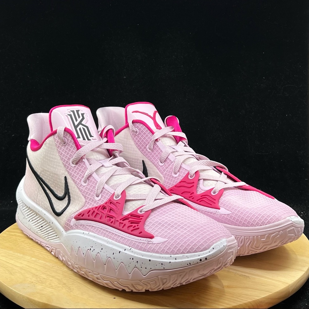 Nike Kyrie Low 4 “Kay Yow” Regal Pink Vivid Pink Men’s Sz 17 DV2496-600 - Picture 7 of 11